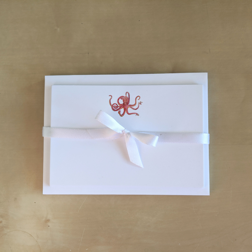Octopus Notecards image 0