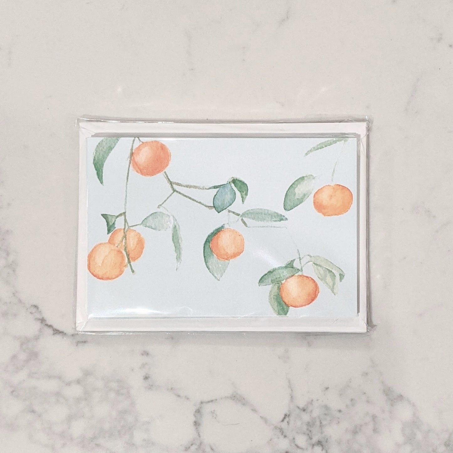 Orange Tree Foldover Cards image 0