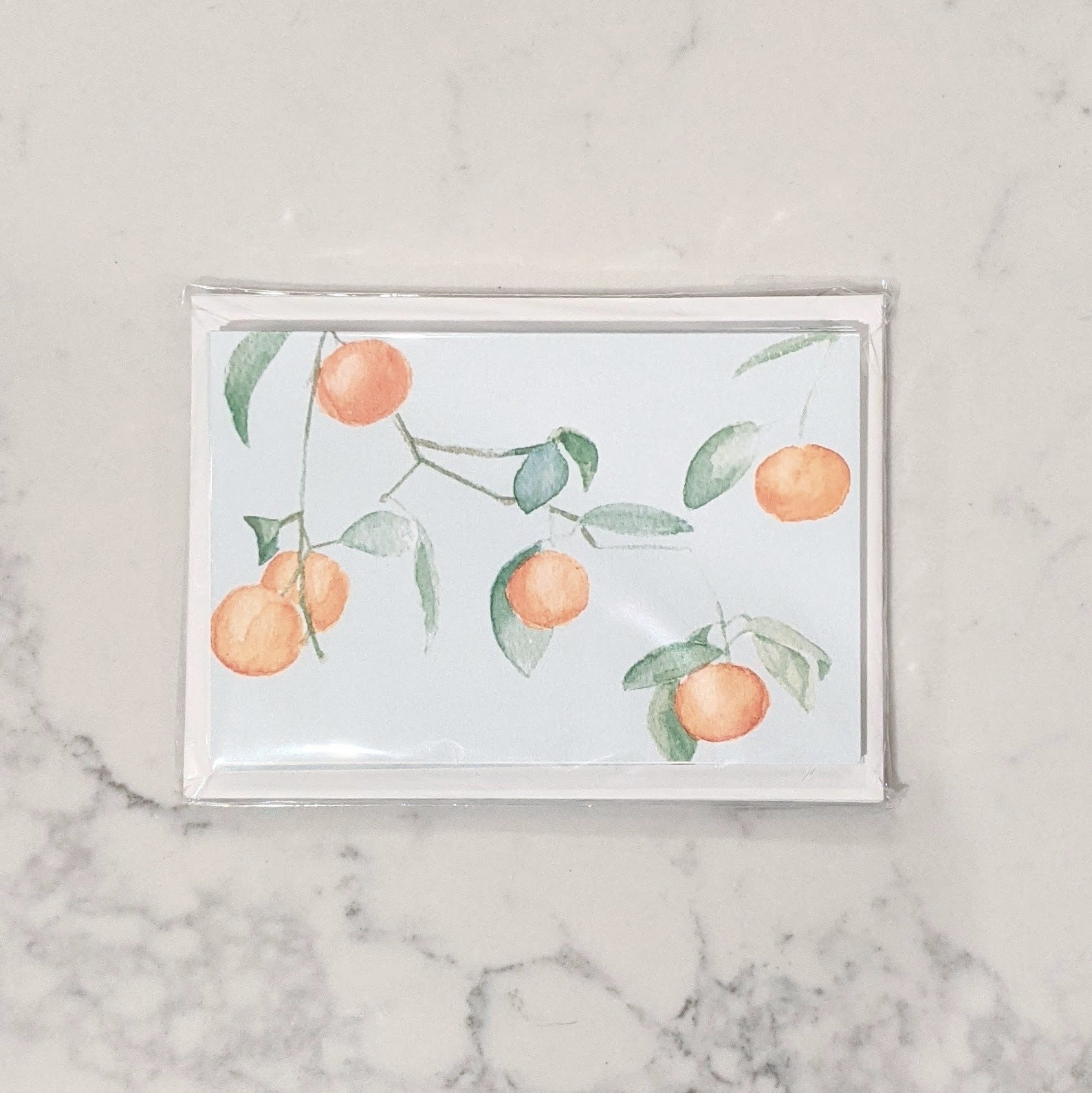 Orange Tree Foldover Cards image 0