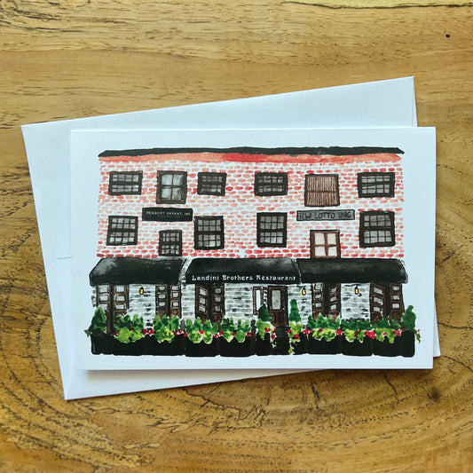 Landini’s Restaurant Card