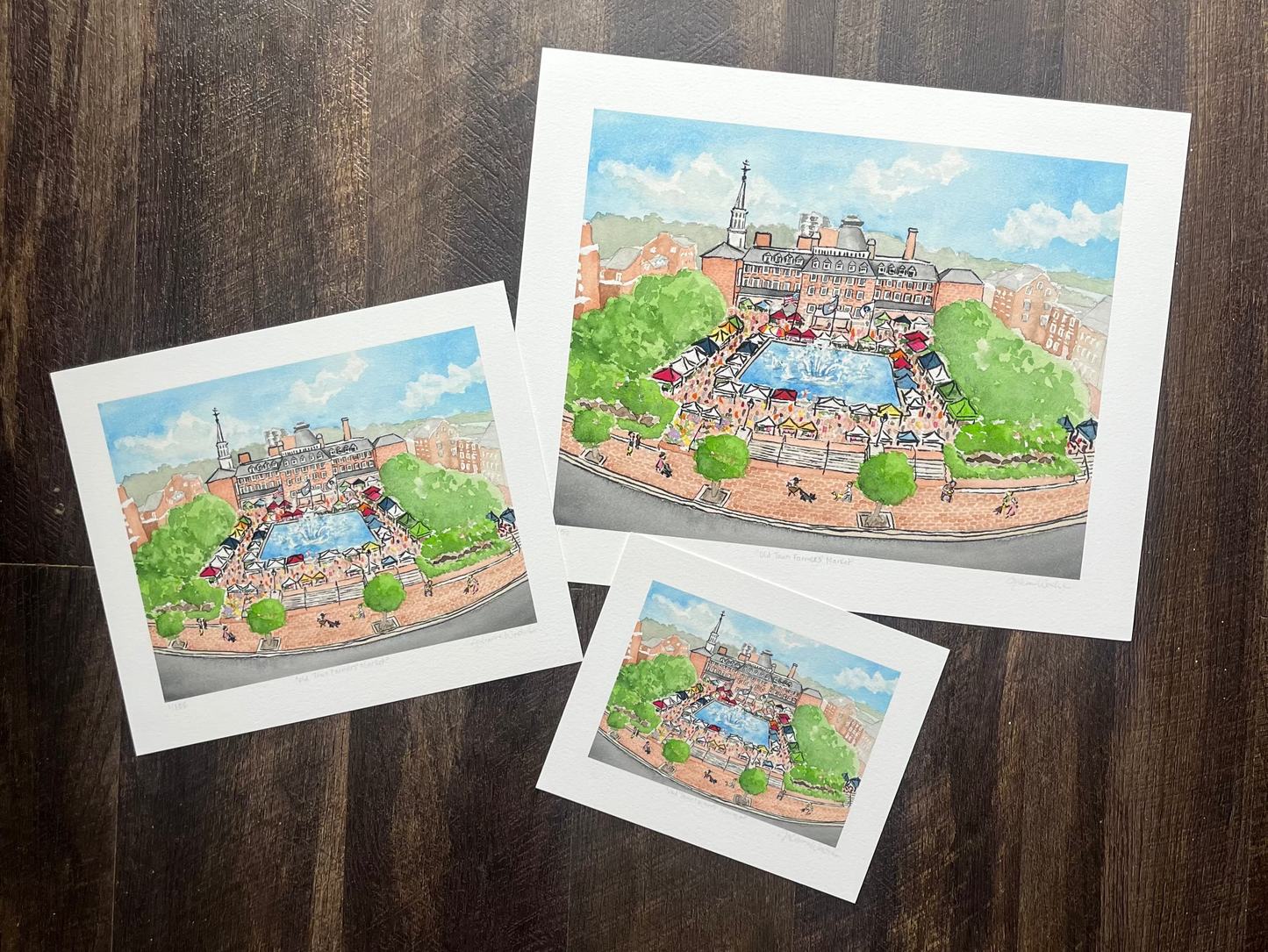 Limited Edition Fine Art Print - The Farmers’ Market