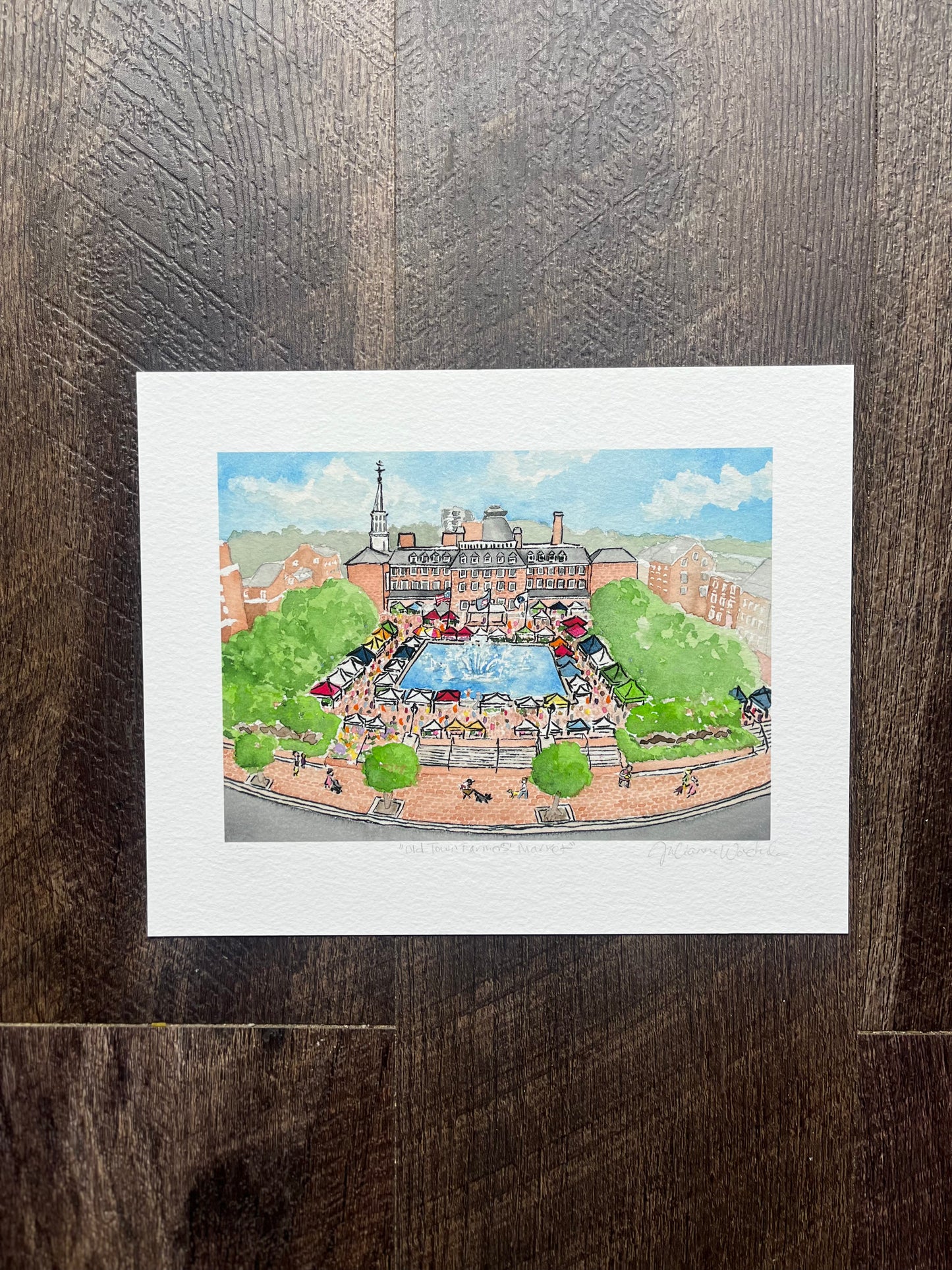 Limited Edition Fine Art Print - The Farmers’ Market