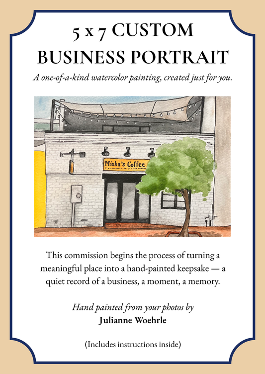 Gifted Business/Landmark Portrait Commission