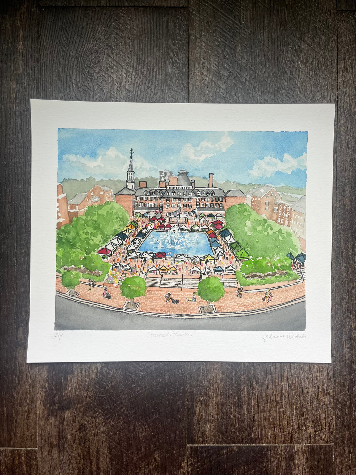 Limited Edition Fine Art Print - The Farmer’s Market