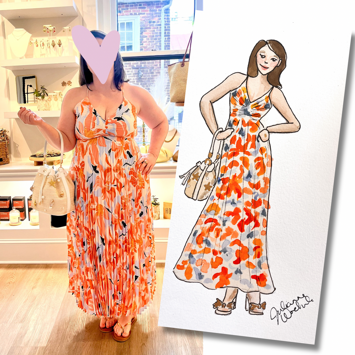 Watercolor Fashion Illustration