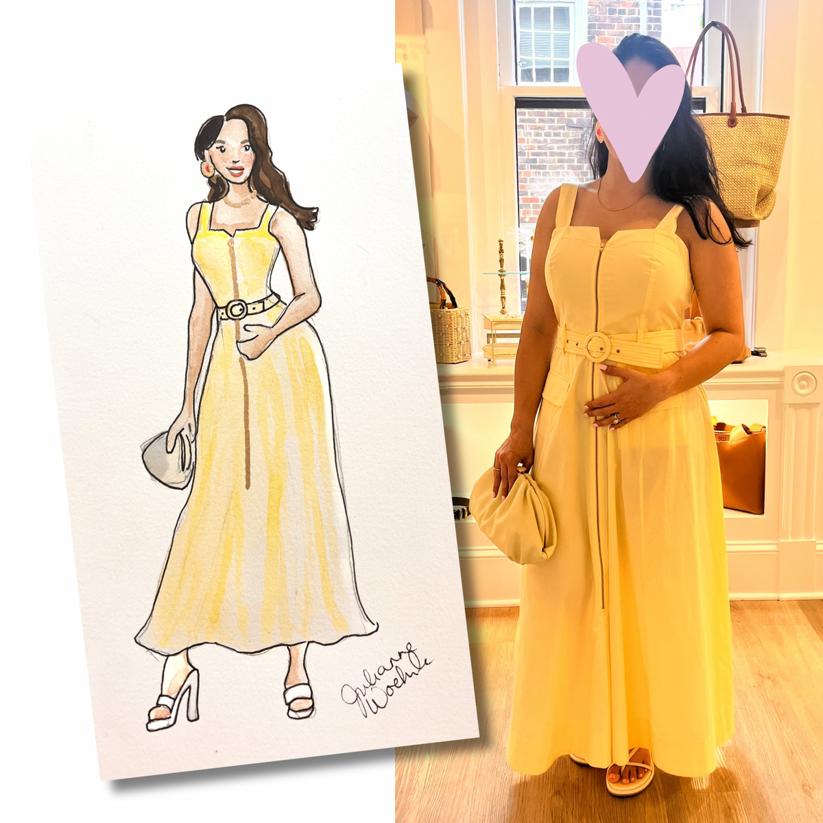 Watercolor Fashion Illustration