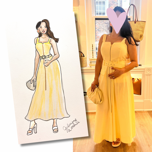 Watercolor Fashion Illustration