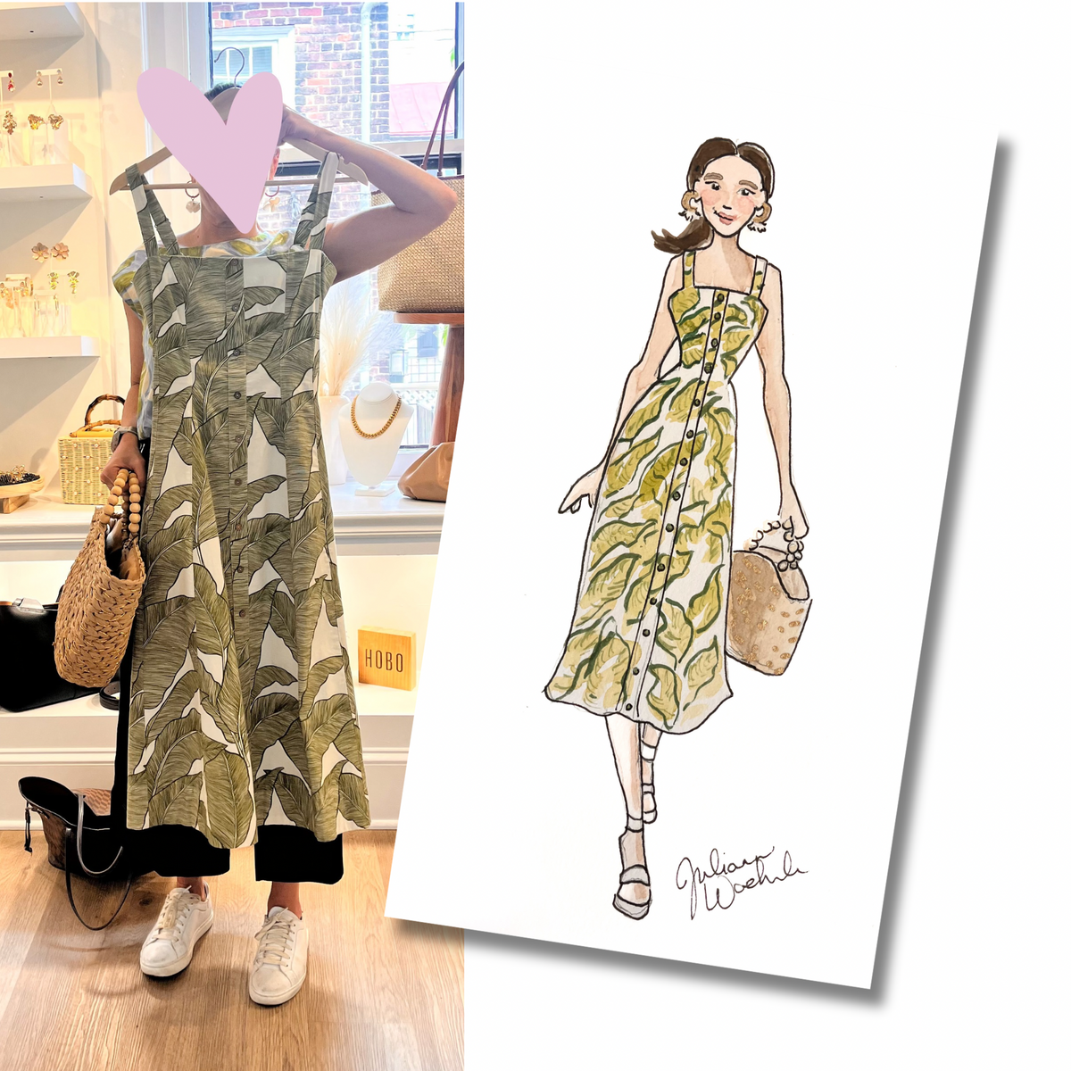 Watercolor Fashion Illustration